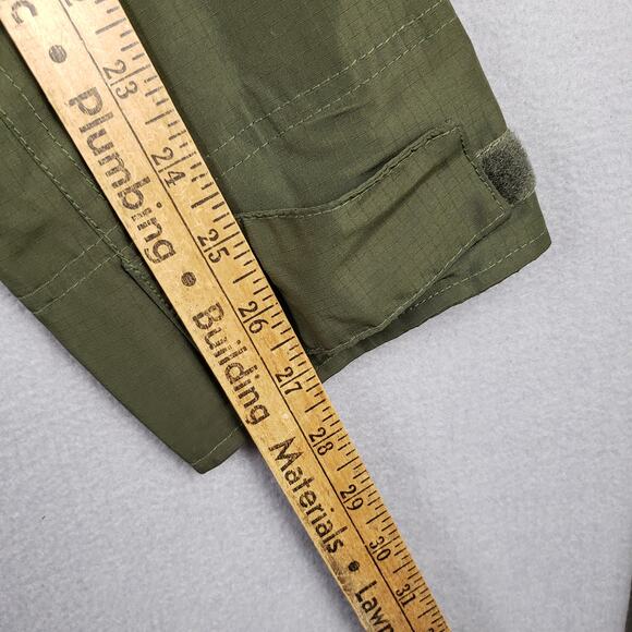 Y2K Hollister Men's Size M All Weather Jacket Olive Green Utility Gorpcore - Picture 6 of 12